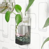 批发壁挂花瓶创意家居饰品 透明玻璃容器水培花瓶摆件悬挂小花瓶