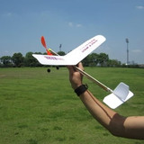 航模拼装橡皮筋动力飞机模型玩具天驰橡筋动力双翼机科普模型批发