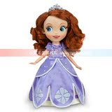 美国正版代购小公主Sofia苏菲亚唱歌发声沙龙娃娃儿童礼物玩具