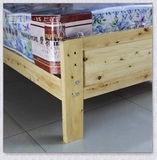 现货包邮成都月光族家具-环保实木床 柏木床--1.2米全柏木床特价