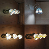蒂凡尼地中海镜前灯 浴室卫生间壁灯镜柜化妆灯具简约现代LED灯饰