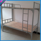 铁架床上下铺双层床高低床学生员工宿舍成人铁艺床优质加厚1.2米