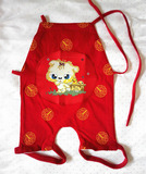 十字绣猴年宝宝红肚兜 婴儿出生纪念吉祥物连体肚兜哈衣服 特价