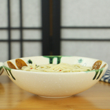 日式吃拉面碗 单个大碗 浅汤碗 大号陶瓷碗 家用7.5寸汤面条碗