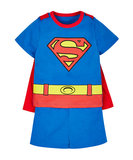 【英国童装代购】mothercare 男童超人披肩睡衣家居服卡通套装