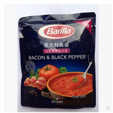 意大利Barilla百味来培根黑胡椒风味意大利面酱 250g