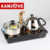 KAMJOVE/金灶D608茶具感应式自吸加水电磁炉茶37×20茶盘嵌入茶桌