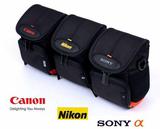 适用索尼佳能尼康微单相机包 单肩长焦相机 卡片机包 相机摄影包