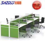 上海员工屏风办公桌隔断组合办公卡座卡位电脑桌职员桌铝合金外框