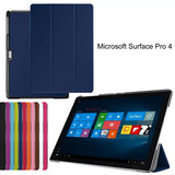 微软surface pro 4皮套超薄电压三折 Microsoft 12.3寸平板保护套