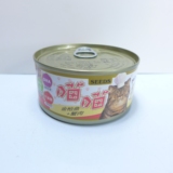 特价促销台湾SEEDS惜时喵喵猫罐头湿粮 金枪鱼加蟹肉 170g