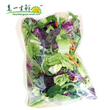 【老一生鲜】蔬菜色拉生菜沙拉套餐 半成品 密封包装需洗后食用