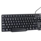 Logitech/罗技经典键盘K100台式笔记本电脑PS/2圆口有线键盘