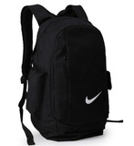 Nike双肩书包男女黑纯色篮球大容量潮电脑背包双肩包韩版潮旅行包
