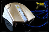 科普斯X5金属发光cflol加重有线激光USB电脑竞技鼠标机械配重包邮