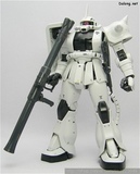 模型 MG 1:100重力战线 白色食人魔扎古2高达敢达战士手办机器人