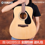 正品包邮Yamaha雅马哈f310 f600dw入门41寸民谣初学者吉他 木吉它