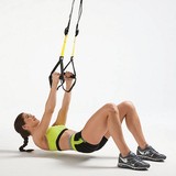 产品仰卧起坐健身器材脚蹬拉力器拉力绳弹力带健腹器运动