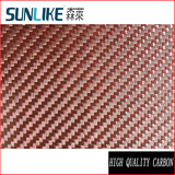 3K彩色碳纤板、3K彩色碳纤维板、全碳纤板材粉红斜纹400*500MM