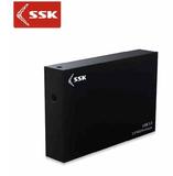 SSK飚王HE-G3000金属 USB3.0 3.5寸台式机移动硬盘盒串口 正品