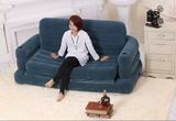 正品INTEX-68566豪华双人充气沙发床 懒人折叠沙发床宽大成人沙发
