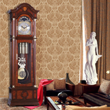 霸王实木落地钟德国赫姆勒十二音簧机械座钟客厅复古豪华机械钟
