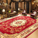 加厚手工剪花混纺地毯 欧式现代中式田园风客厅茶几沙发卧室地毯