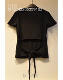 韩国进口东大门代购女装L cocoon 女短袖修身净版T恤均码