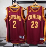 NBA骑士队球衣 詹姆斯23号 乐福0号 欧文2号男女篮球服香港代购
