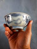 古玩古董收藏品老物件老东西瓷器明代（出土）青花碗