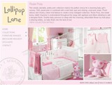 外贸原单宝宝床上用品6件套纯棉婴儿床品套件粉色小兔婴儿用品