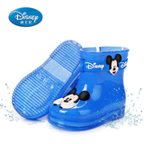 迪士尼正品婴童1-3周岁学步鞋防滑幼童雨鞋雨靴男女儿童水鞋包邮