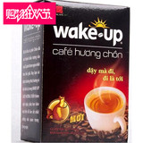 越南Wake up猫屎咖啡松鼠咖啡三合一速溶盒装18x17克特浓咖啡
