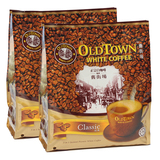 马来西亚进口 OLDTOWN旧街场白咖啡原味三合一18条两包组合1440克