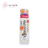 日本SANA豆乳美肌化妆水200ml进口正品清爽型保湿嫩肤补水缩毛孔