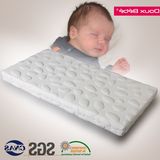 英国douxbebe 透气婴儿床垫天然椰棕乳胶儿童宝宝床垫可拆洗