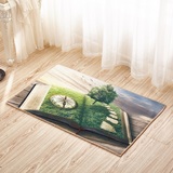 印花地毯卡通客厅地毯卧室地垫防滑门垫儿童脚垫长方形欧式3D立体