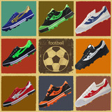 包邮双星男女青少年足球鞋 儿童碎钉鞋运动训练鞋 中学生足球鞋子