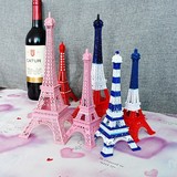 新款法国巴黎埃菲尔铁塔模型摆件 彩色铁塔模型 摄影道具客厅摆件