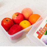 振兴长方形塑料冰箱保鲜盒厨房蔬菜水果储物盒微波炉密封饭盒