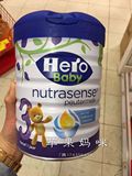 荷兰代购】荷兰本土美素HERO BABY白金版3段奶粉 6罐包邮直邮