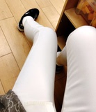 现货#RH【公主家】韩国代购基本款百搭修身加绒小脚休闲裤