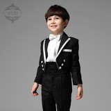 EYAS儿童礼服 男孩燕尾服套装花童礼服主持人钢琴演出服装男童