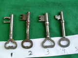 欧洲杂货 老旧铁钥匙之85  长6.5厘米 / 单个价