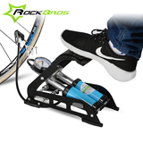 ROCKBROS脚踏打气筒高压便携式自行车电动车摩托车汽车脚踩充气泵