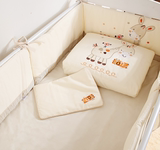 ae婴儿床品全床七件套纯棉季被高档面料欧洲款式被套床围