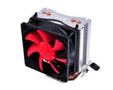 超频三红海Mini静音版 超频3散热器 cpu热管 AMD侧吹风扇1150通用