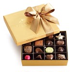 【包邮】美国 高迪瓦 GODIVA 歌帝梵 金装巧克力礼盒19颗 情人节