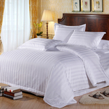 罗瑞欧家纺 宾馆酒店床上用品 40支加密棉被套单件 被罩