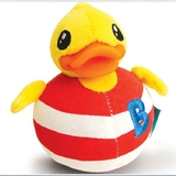 专柜正品香港Semk创意礼品B.Duck小黄鸭可爱儿童益智玩具不倒翁